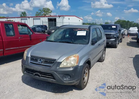 2005 Honda Cr-V Lx из США, поврежденный, VIN SHSRD68535U300132